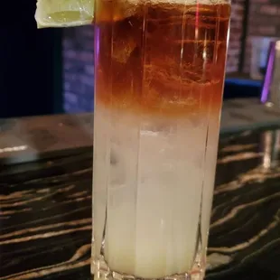 TR version of a Dark and Stormy.