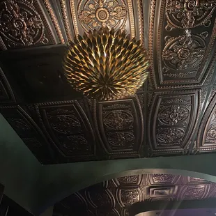 Amazing detail in the ceiling