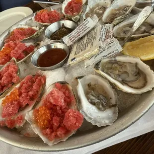 Oysters (50/50) special and fresh!