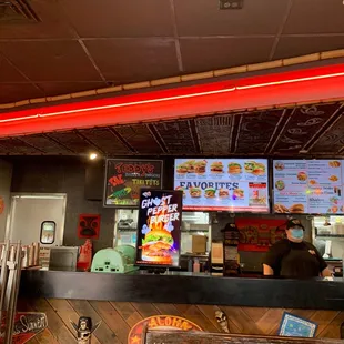 Menu/ordering station