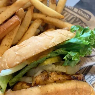 Garlic Chicken Sandwiches