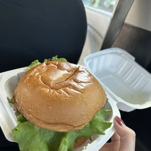 #1 Single Burger