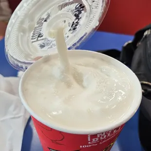 Mini Haupia Shake.
