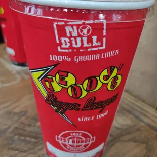 Passion fruit iced tea