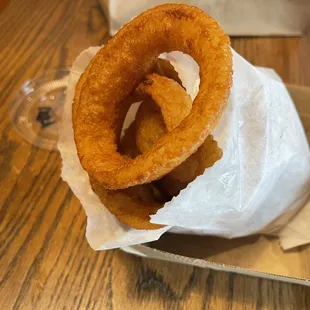 huge onion rings