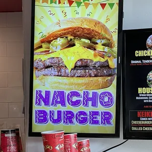Seasonal burger