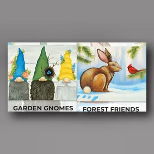 Two fun and simple designs for teenagers and adults. Book today!