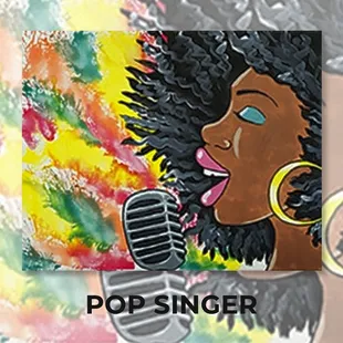 Pop Singer
.
"I am a rebel with a cause."
- Nina Simone (Not a portrait)