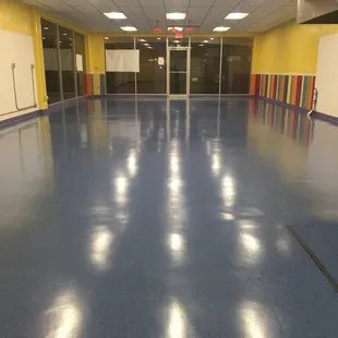 Tile Floor Polished
