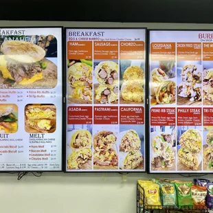 Breakfast Menu.