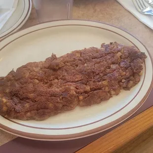 a plate of food on a table