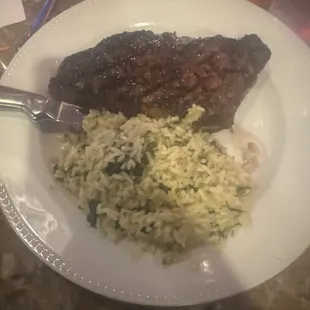 steak, food