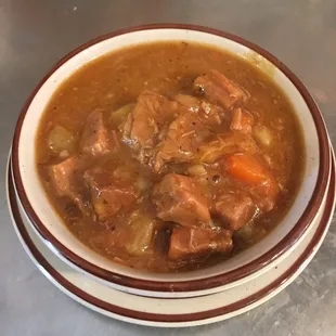 So excited the best Beef Stew is back on Tuesdays!