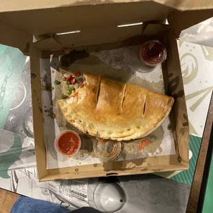 Large Calzones -Pizza Pocket