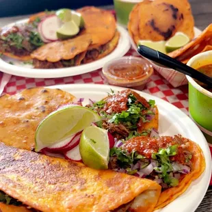 It&apos;s was a special. One queda Birria, one taco, one Mulita, and one tostada.