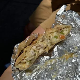 Chicken Pot Pie Pasty Lunch