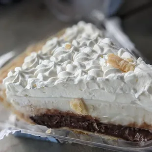Chocolate haupia pie