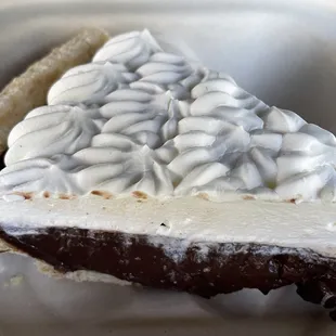 Chocolate Macadamia Nut Cream Pie