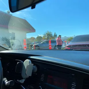 Drive thru line