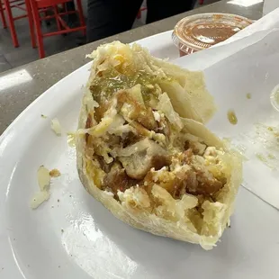 Sausage Breakfast Burrito