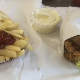 Spicy Breaded Chicken Combo