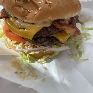 Double Bacon Burger