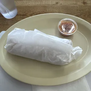 Breakfast burrito pretty small for $12