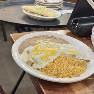 Chicken enchiladas