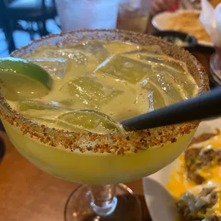 Spicy mango margarita
