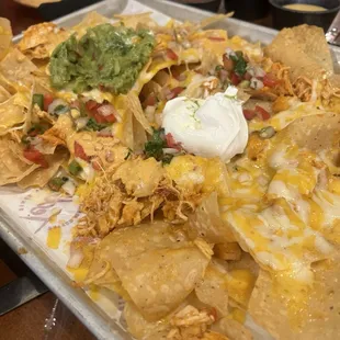 Sheet Pan Nachos Chicken