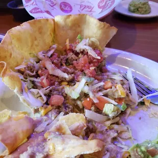 The absolute worst taco salad.