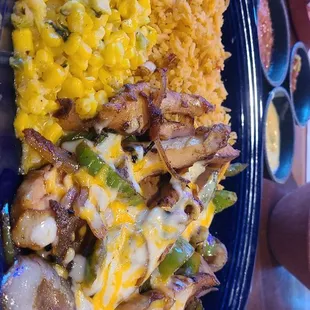 Pollo especial, Monterey style.