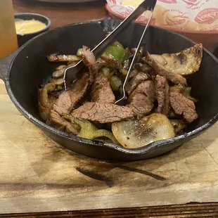 steak, food