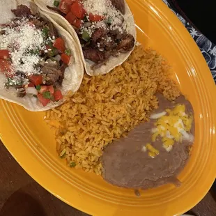 Brisket taco special