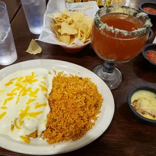 Cheese Enchiladas