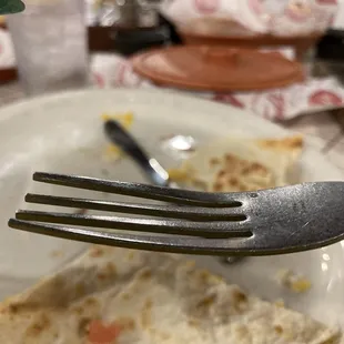 Shovel-like and non straight Forks