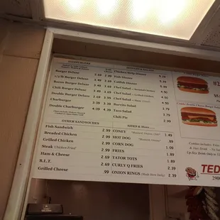 Menu part 2