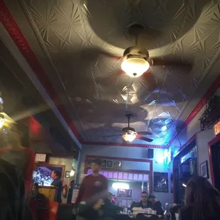 View of the awesome ceiling.