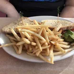BLT with fries