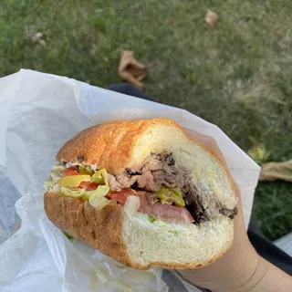 Top Round Roast Beef Sandwich