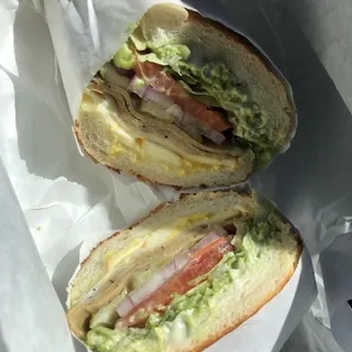 Vegan Salami Sandwich