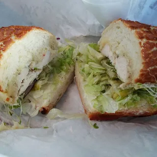 Rosemary Garlic Chicken Breast Sandwich