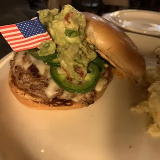 Chicken Green & Hot Sandwich