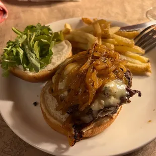 Blue Creek Burger with Fresh-Cut Fries