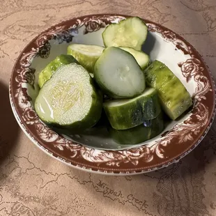 Pickles for the table
