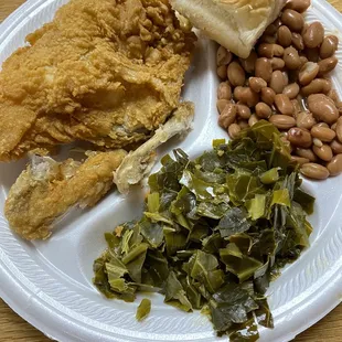 The 1/4 fried chicken was so good that I ate the chicken wing before I even thought to take this pic.