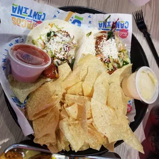 Classic Shredded Chicken Tacos