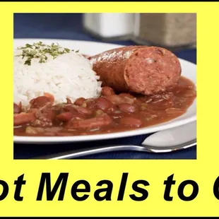 We also serve New Orleans Creole Cuisine