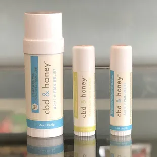 Life Essentials CBD and Honey Pain Relief and Skin Repair sticks!