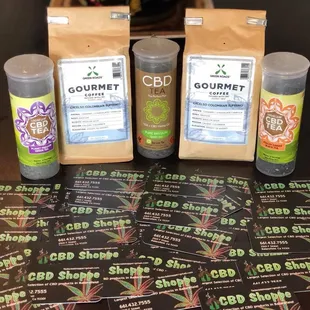 CBD Coffee and Tea!!